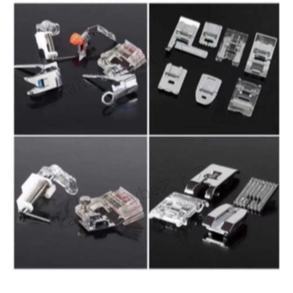 ミシン押さえ ミシン部品 32個セット ミシン押さえ金具 収納ケース付