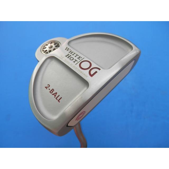 オデッセイ ホワイトホット 2ボール ブレード 34インチ 美品 オデッセイ／ホワイトホット／ホワイト・ホット 2ボール ブレードの