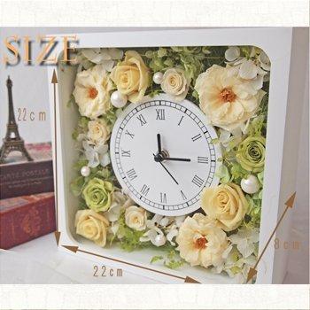 フラデコ枯れないお花プリザーブドフラワー「ルミネ」 (グリーン) グリーン