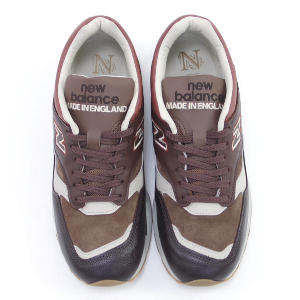 【メンズ】new balance(ニューバランス)M1500 GBI(BROWN)革張りの本が並ぶ英国紳士の本棚のような高級感のあるスニーカー。英国製。｜karly｜04