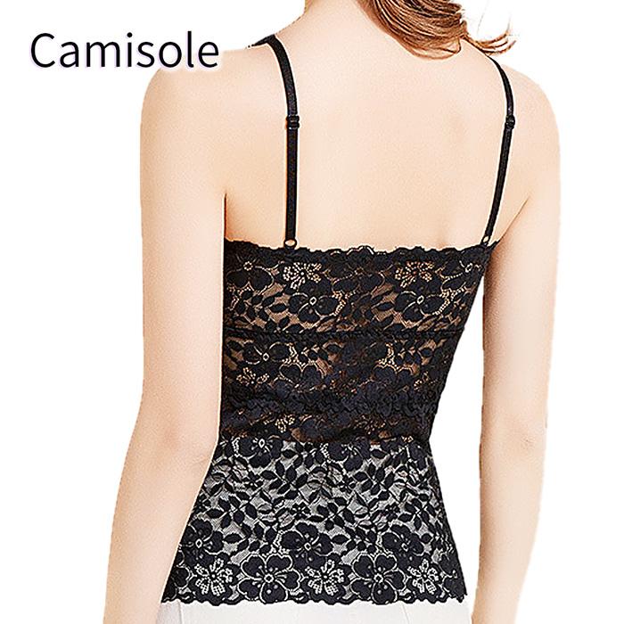 d.i.a クロスチャーム チェーン編み上げ タンクトップ 黒レース d.i.a クロスチャーム チェーン編み上げ タンクトップ 黒レース