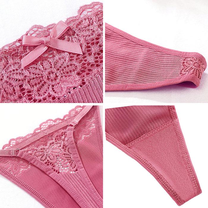 Tバック レディース プチプラ サイドストリング 紐パン 腰ゴム レース