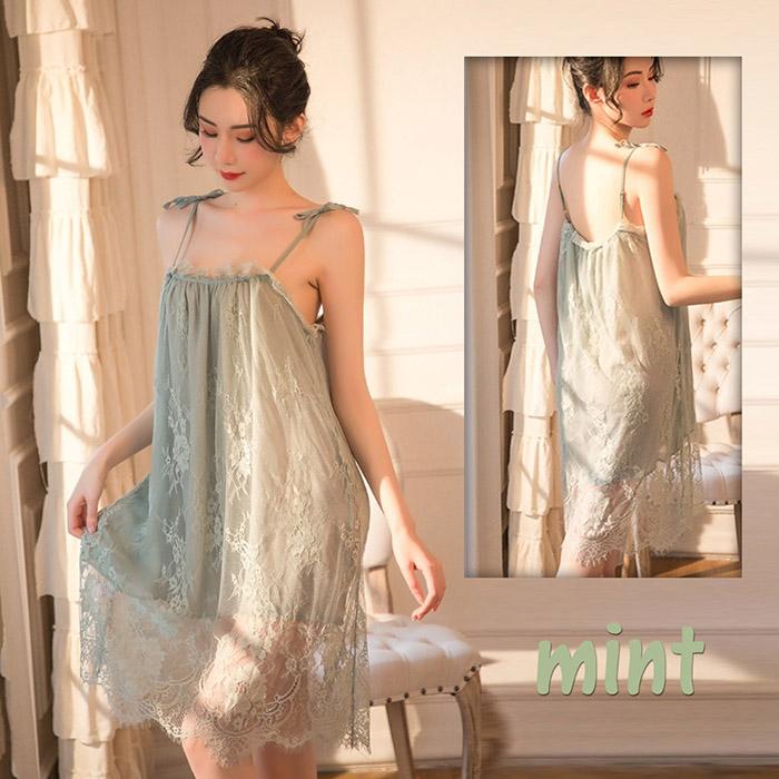 【終売品】高級ランジェリー トレフル レースが美しいスリップ/キャミソール 終売品】高級ランジェリー トレフル レースが美しいスリップ/キャミソール