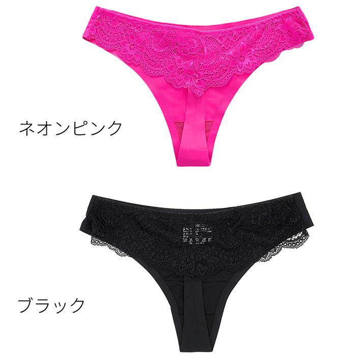 Tバック レディース シームレス レース シンプル さらさら Tバック レディース シームレス レース シンプル さらさら