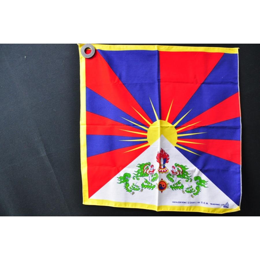 チベット国旗 雪山獅子旗 バンダナ 送料無料 P30v4qt3dv Karmabazaro 通販 Yahoo ショッピング