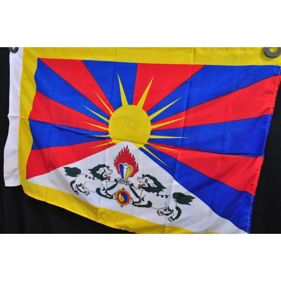 チベット国旗 雪山獅子旗 大 送料無料 P3156j0m2d Karmabazaro 通販 Yahoo ショッピング