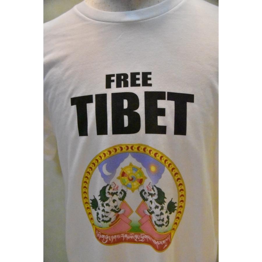 国章・国旗Tシャツ　チベット　フリーチベット｜karmabazaro1｜02