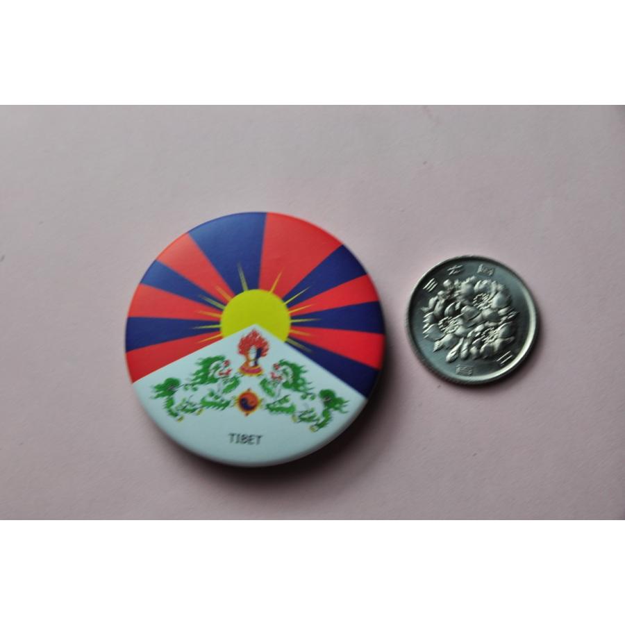 チベット国旗 雪山獅子旗 缶バッジ 大 Free Tibet Rtp 005 Karmabazaro 通販 Yahoo ショッピング