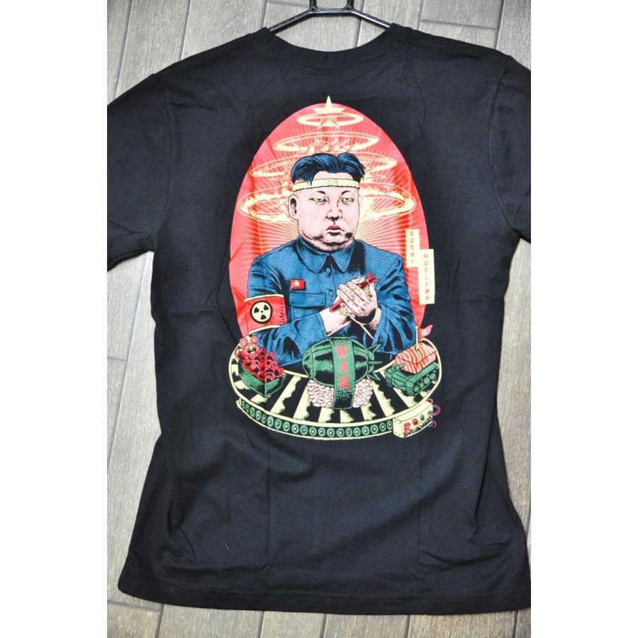 世界の悪人tシャツ 北朝鮮のロケットマン 金正恩 キムジョンウン パロディーtシャツ 黒 Bt8 Ttr0008 Karmabazaro 通販 Yahoo ショッピング