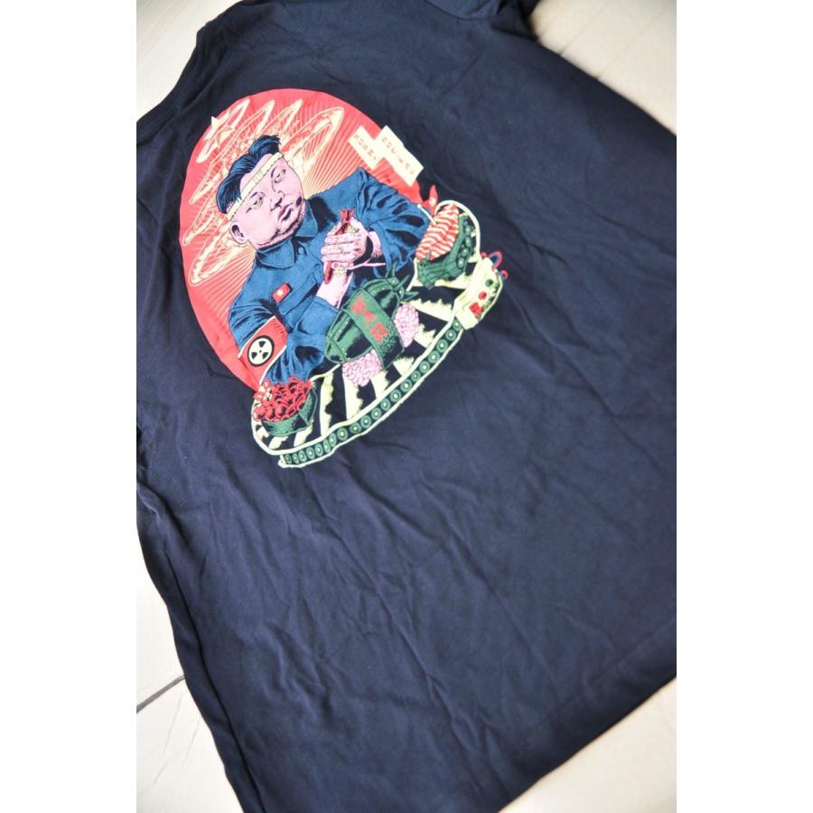 世界の悪人tシャツ 北朝鮮のロケットマン 金正恩 キムジョンウン パロディーtシャツ 黒 Bt8 Ttr0008 Karmabazaro 通販 Yahoo ショッピング