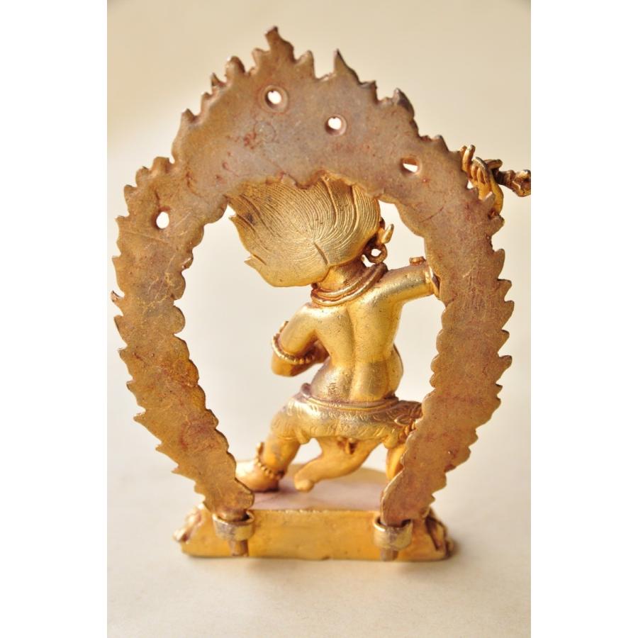 人気定番，限定セール ネパールパタン製 仏像 ヴァジュラパーニ 金剛手