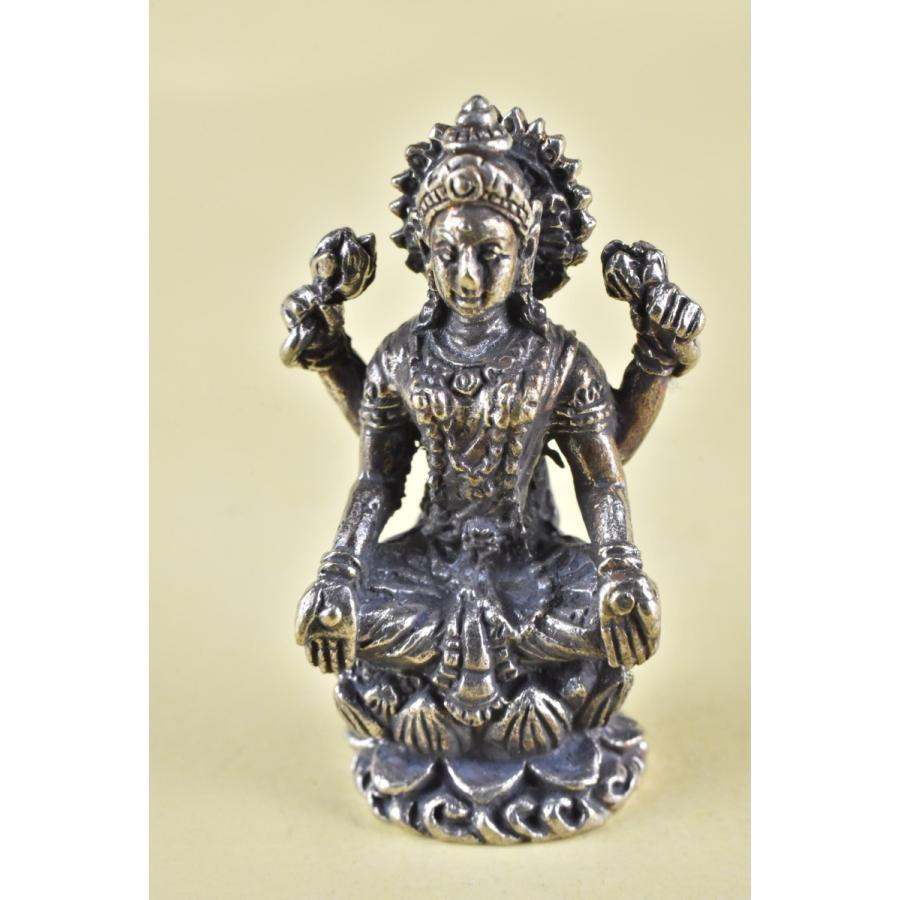 ラクシュミー 吉祥天 ミニメタル仏像 【送料無料】BT012 A063