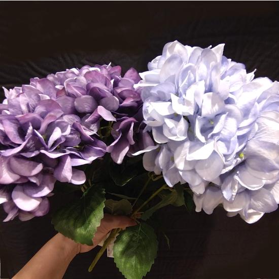 限定品 アジサイ ブッシュ 大 花束 あじさい 紫陽花 シルクフラワー 造花 髪飾り 花冠 インテリア コサージュ ギフト ハンドメイド Columbiatools Com