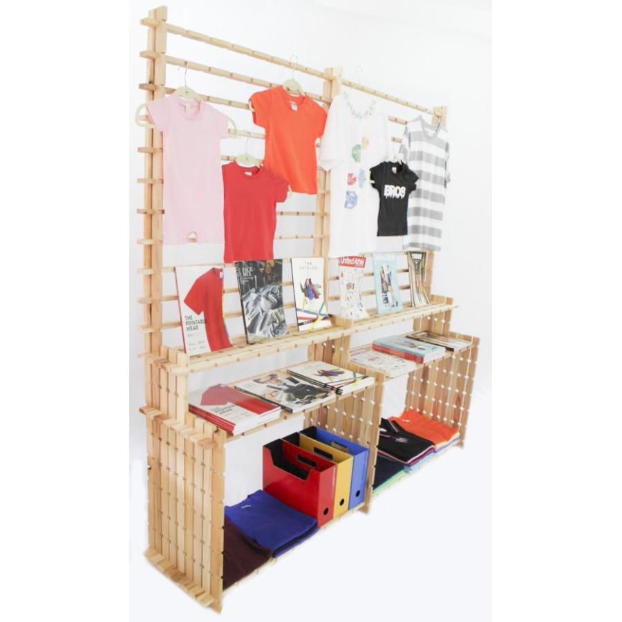 【木の組立家具・組手什ｋｕｄｅｊｕ】展示パーテーション |  | 02