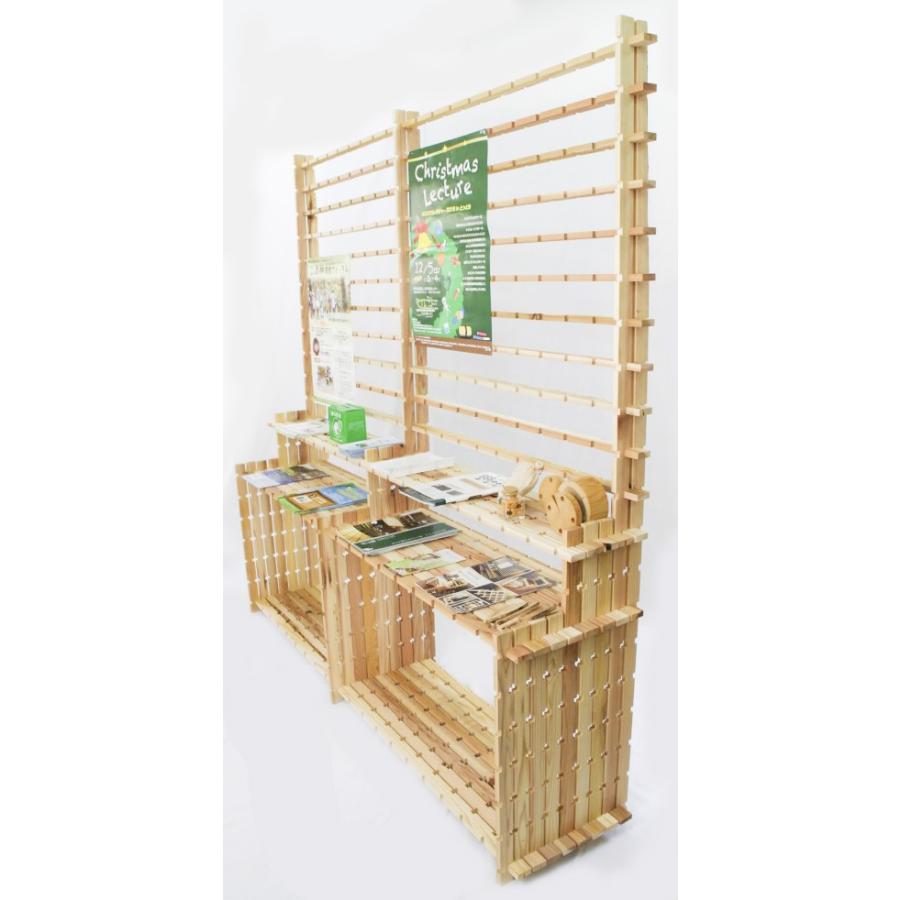 【木の組立家具・組手什ｋｕｄｅｊｕ】展示パーテーション |  | 03