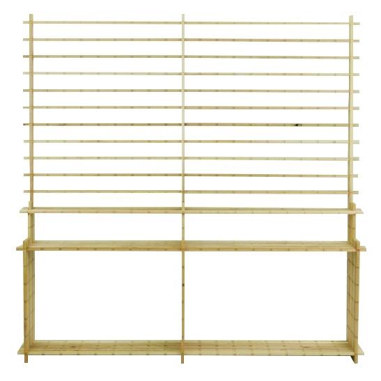 【木の組立家具・組手什ｋｕｄｅｊｕ】展示パーテーション |  | 05