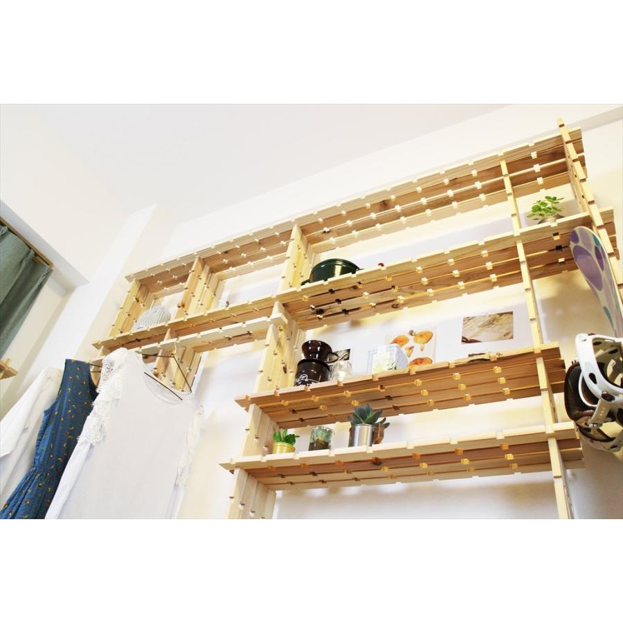 【木の組立家具・組手什ｋｕｄｅｊｕ】リビングラック |  | 03