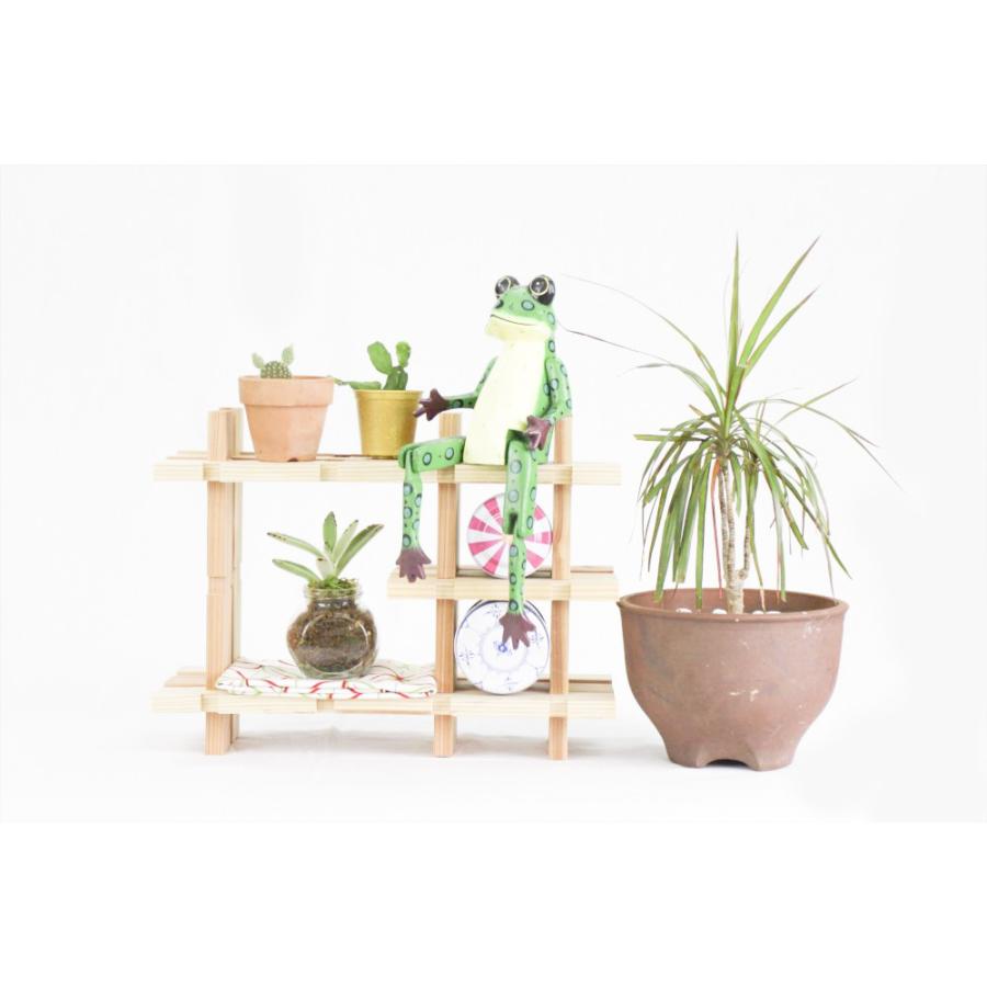 【木の組立家具・組手什ｋｕｄｅｊｕ】おもちゃ棚 | 