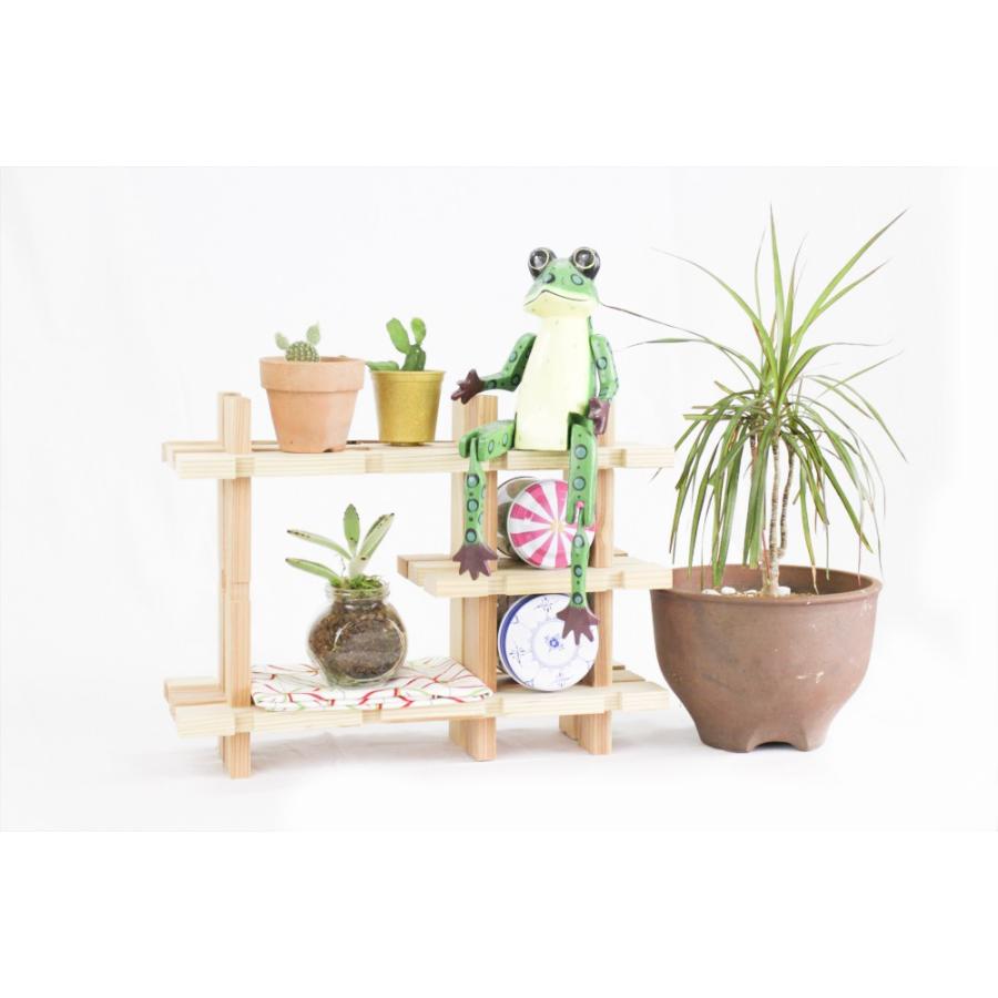 【木の組立家具・組手什ｋｕｄｅｊｕ】おもちゃ棚 |  | 02