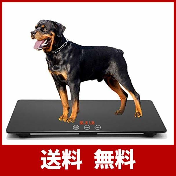 ネット特売中 デジタルペット用体重計 犬や猫に向け ３つの測定モードあり 最大容量100kg 容量精度10g 黒色 90 X60cm 未使用新品 Ssl Daikyogo Or Jp