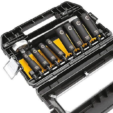 購入激安商品 DEWALT Juego de llaves de impacto， SAE， 1/2 pulgadas， 10 piezas (DW22812)