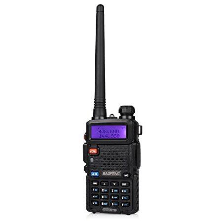 BAOFENG　UV-5RTP　1W　Ham　with　Handheld　Long　Dual　High　Tri-Power　Cable　(2　for　Band　Adults,　Radio　Radio,　Range　Mic,　Programming　Speaker　Two-Way　Power