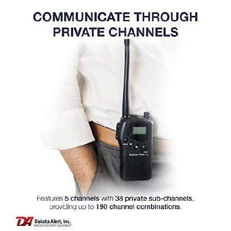 Dakota　Alert　MURS　Handheld　Radio　Service,　Free　VHF　MURS　License　2-Way　Radio　MURS　Radio　Multi-Use　M538-HT　Transceiver　Walkie　Wireless　Talkie