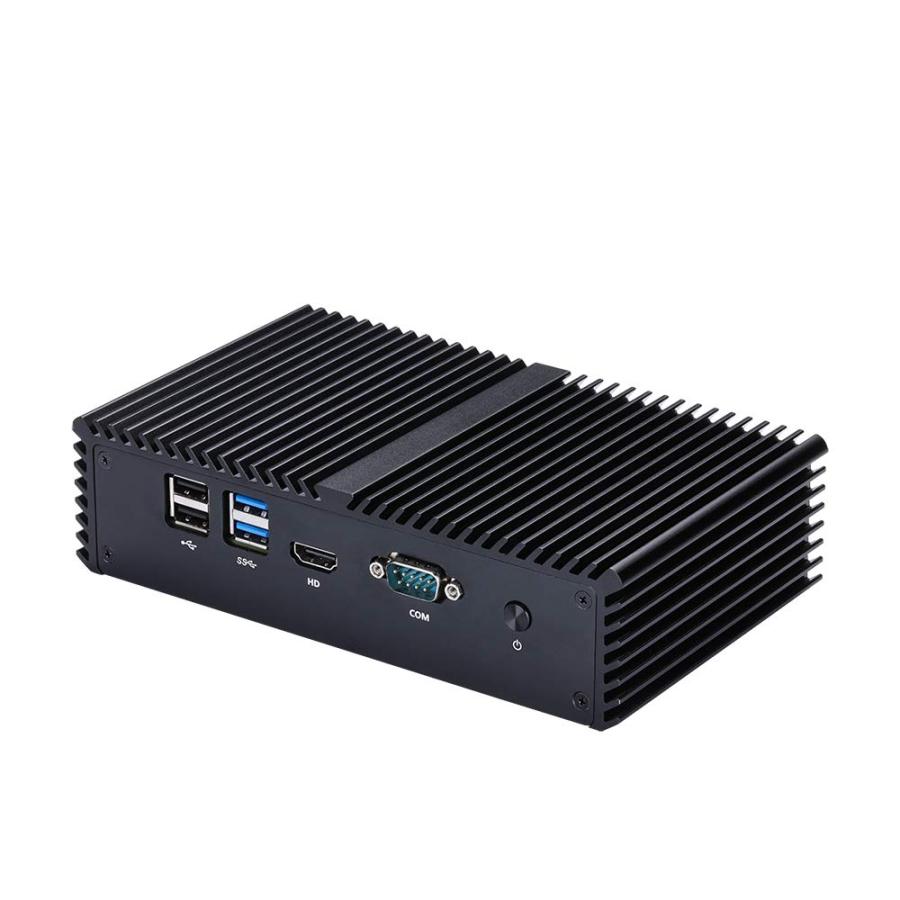 在庫有即納 Qotom-Q515G6-S05 Industrial Mini PC 6 Gigabit Ethernet LAN NIC AES-NI Router Intel Celeron 3865U (8G DDR4 RAM + 64G MSATA SSD)
