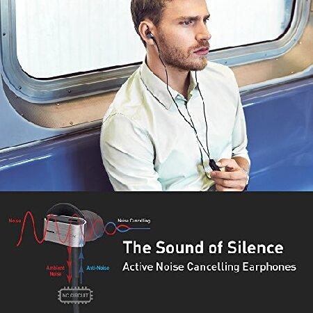 [大特価] Phiaton PS 202 NC アクティブノイズキャンセリング 有線イヤホン マイクとリモコン付き 10時間再生 3.5mmジャック プレミアムアルミニウム構造ヘッドホン 【H1917820609】(10050円)