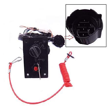 Boat　Engine　37100-96J24　Outboard　Single　Ignition　Switch　Key　Suzuki　for　Motor　37100-96J25　Panel