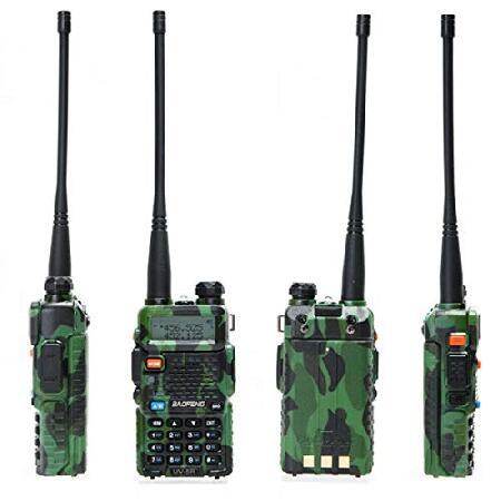 Baofeng　UV-5R　Two　Handheld　Way　Radio　Pack　Radio　Walkie　Portable　Ham　Rechargeable　Talkie　771　with　Antenna,Camo