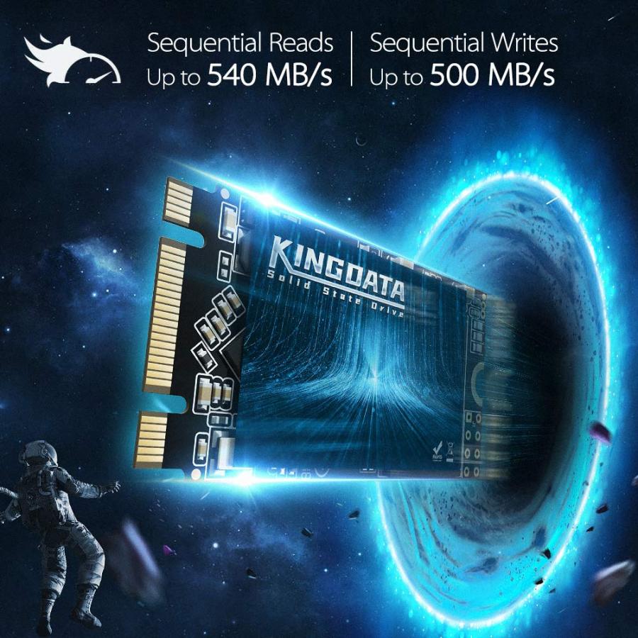 Kingdata M.2 2242 SSD 2TB Ngff 内蔵ソリッドステートドライブ 高性能