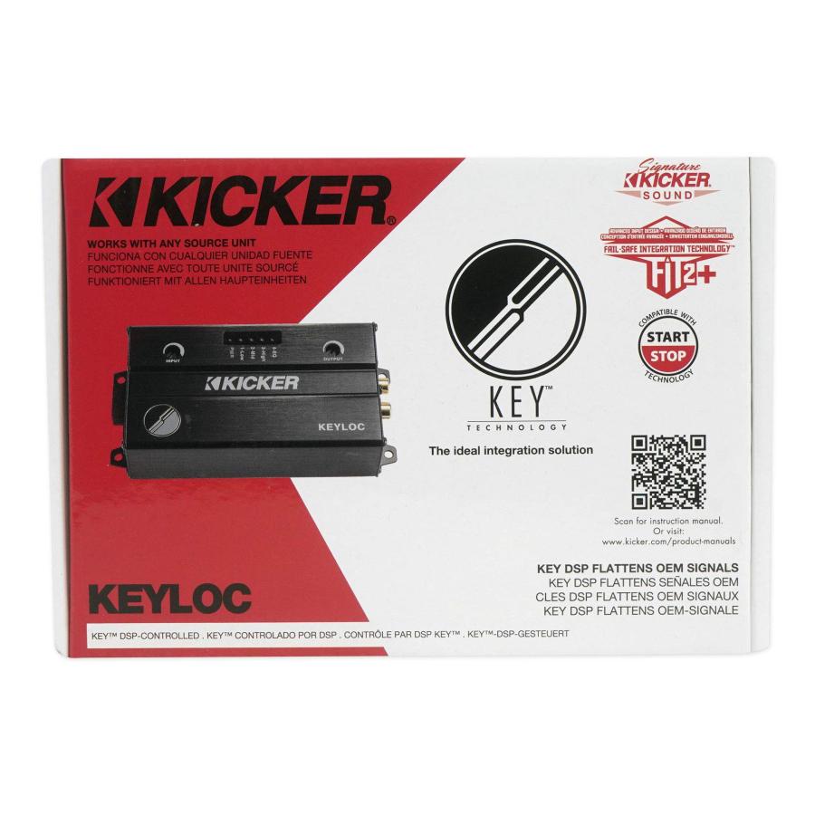 オンライン公式ストア KICKER KEYLOC DSP Smart Powered Line-Out Converter 47KEYLOC Bundle with Rockville ROCK ANYWHERE WaterProof Portable Bluetooth SpeakerwithTWS Stereo Li