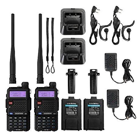 BAOFENG　UV-5G　(UV-5X)　Rechargeable　Weather　Way　GMRS　Radio　with　Radio　Receiving　Range　Long　NOAA　＆　Handheld　Two　Scanning,　Radio,　GMRS　Adults,　Suppo　for