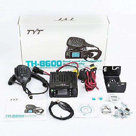 TYT　TH-8600　Dual　Band　Radio　Car　Mini　Mobile　F　UHF　Programming　420-450MHz　Waterproof　Cable　IP67　w　VHF　144-148MHz　Mobile　Transceiver