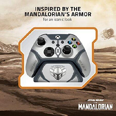 2022春夏新作 Razer Limited Edition Mandalorian Wireless Pro Controller ＆ Quick Charging Stand Bundle for Xbox Series X|S， Xbox One: Impulse Triggers - Textured Gr