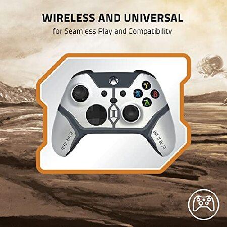 2022春夏新作 Razer Limited Edition Mandalorian Wireless Pro Controller ＆ Quick Charging Stand Bundle for Xbox Series X|S， Xbox One: Impulse Triggers - Textured Gr