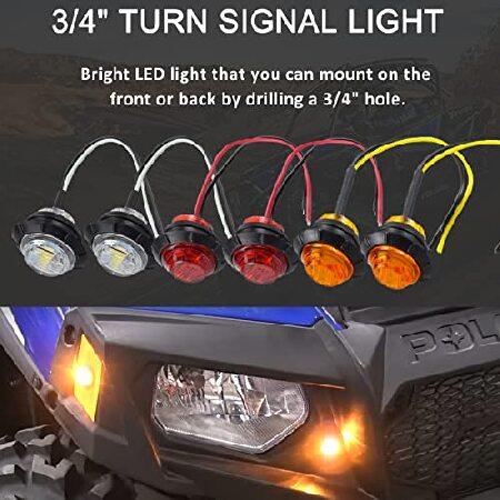 Universal　ATV　UTV　Street　SXS　with　Light　Rocker　LED　Flasher　Relay　Line　Signal　Hazard　Fuse　Turn　Legal　Horn　Kit　Switch　Lights