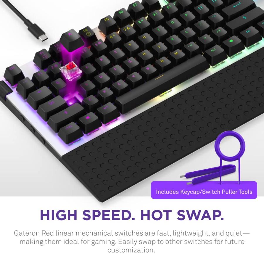 NZXT Function FUNCTION TENKEYLESS | : ゲーミングキーボード 0 株式