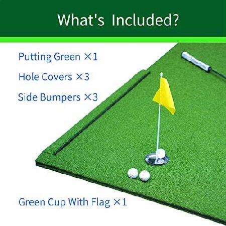 STORZON Putting Green Outdoor for Golf Practice Putting Matt for Indoors 3X10