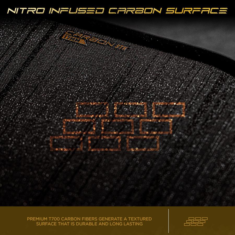 Franklin Sports Pro ピックルボールパドル シグネチャーシリーズ カーボンファイバーパドル カーボンSTKサーフェス USA ピックルボール(USAPA)承認 トーナメン また