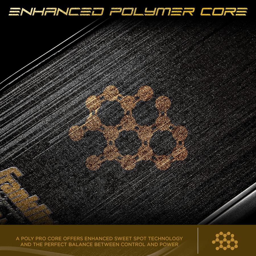 Franklin Sports Pro ピックルボールパドル シグネチャーシリーズ カーボンファイバーパドル カーボンSTKサーフェス USA ピックルボール(USAPA)承認 トーナメン また