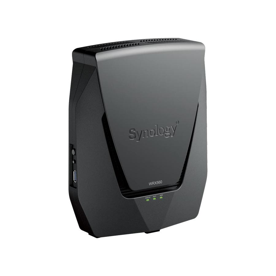 販売通販店 Synology WRX560 - Dual-Band Wi-Fi 6 Router， 2.5Gbps Ethernet， VLAN segmentation， Multiple SSIDs， parental controls， Threat Prevention， VPN (US Version