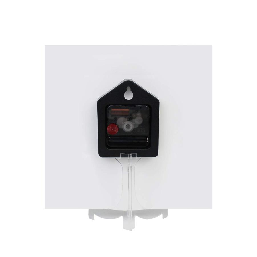 新製品の販売 STAYTOP 壁掛け時計 正方形 世界地図 電池式 静音 カチッとしない 装飾 ホーム オフィス 学校 装飾 デュアル使用 アート時計