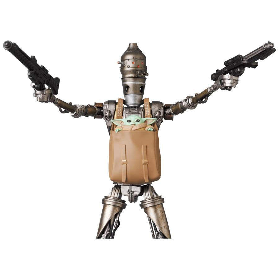 柔らかな質感の MAFEX マフェックス No.158 The Mandalorian IG-11 全高約185mm 塗装済み アクションフィギュア