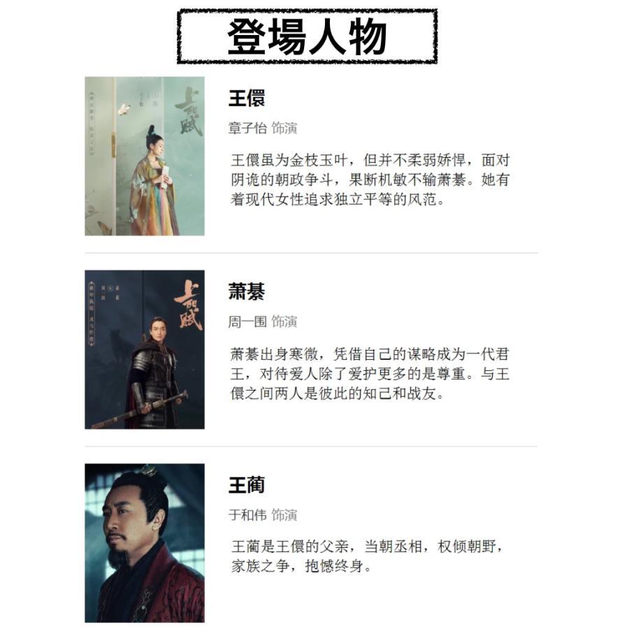 中国ドラマ「上陽賦」中国版ブルーレイ チャンツーイー、ジョウイー