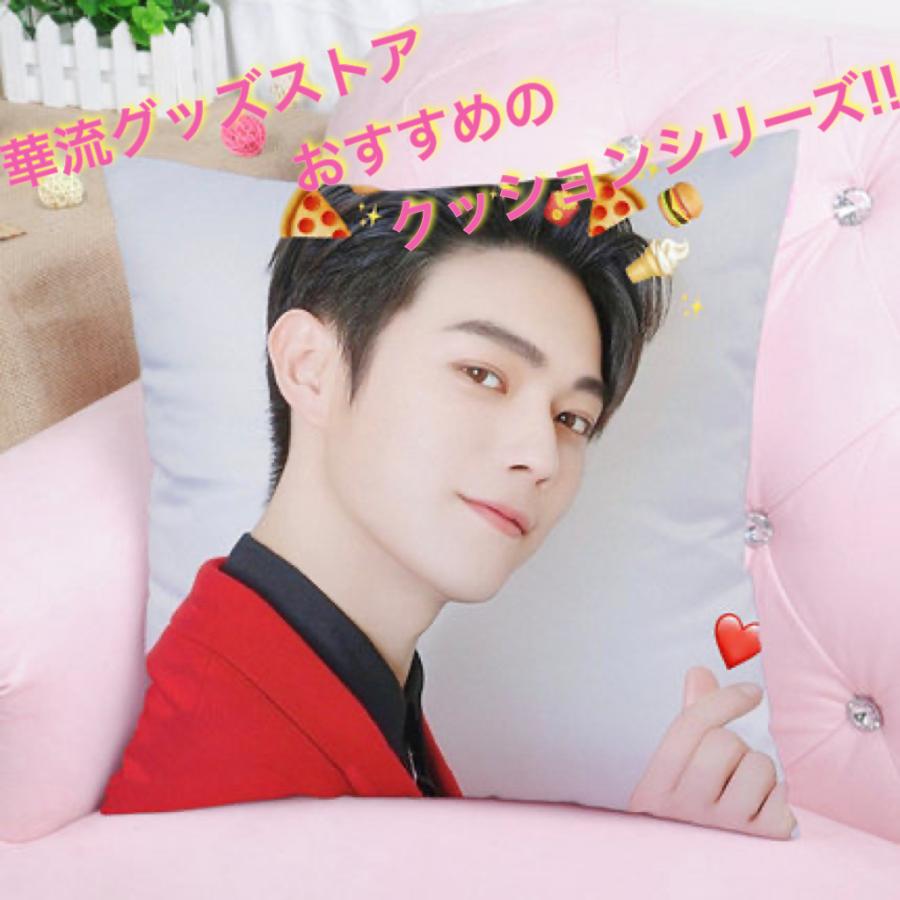 中国俳優シューカイ(許凱)のプリントクッション！ : 華流グッズストア