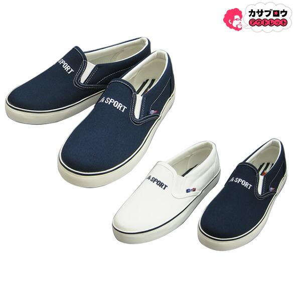 レディース デッキシューズ Ak 347 スリッポン カジュアル スニーカー キャンバス 人気ブレゼント