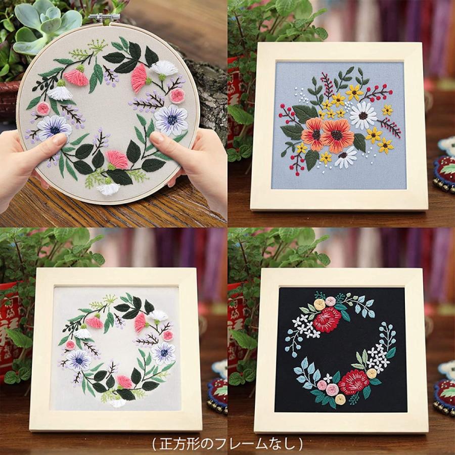 3点 セット 刺しゅうキット 刺繍キット ししゅうキット クロスステッチ 手作り Diy 愛の花 プレゼント 竹製刺繍枠1本 cm 刺繍糸 刺繍針9本 刺繍用布3枚 Epadsas カサイ商社 通販 Yahoo ショッピング