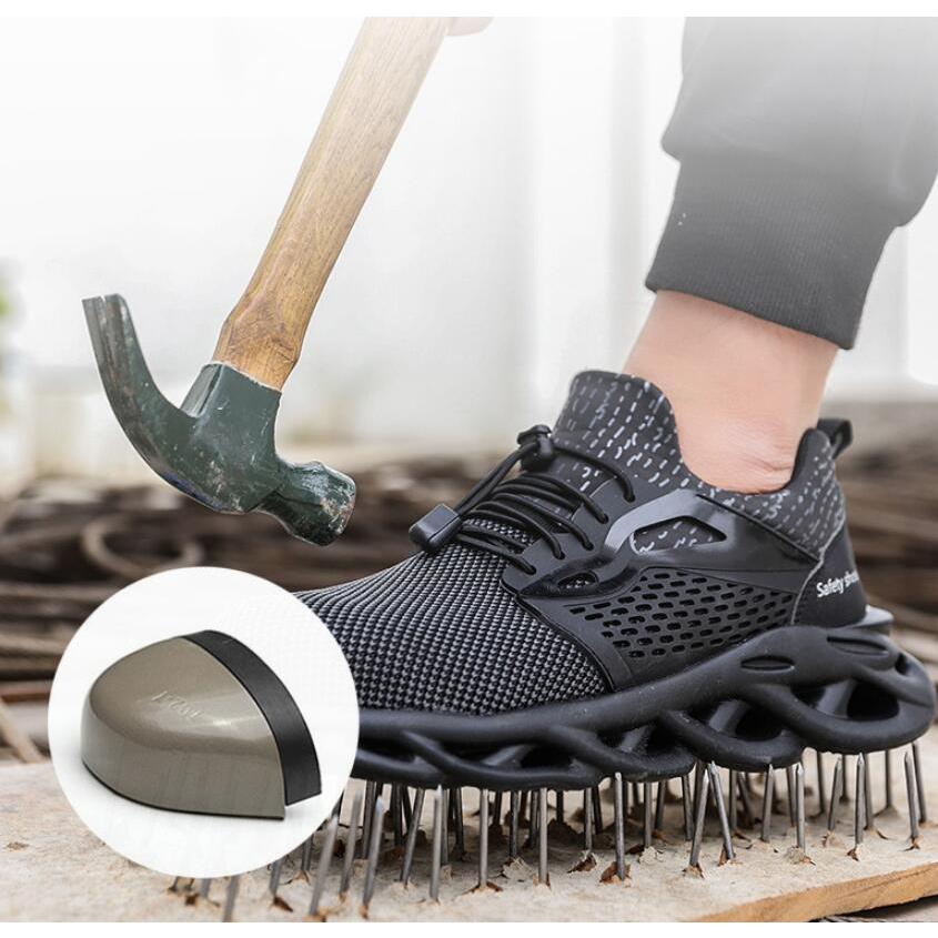 つま先保護 安全靴作業靴 メンズ レディース スニーカー 先芯入れ セーフティーシューズ 通気性 耐滑 軽量 登山靴 刺す叩く防止 おしゃれ ハイキングシューズ Jkun709 カサイ商社 通販 Yahoo ショッピング